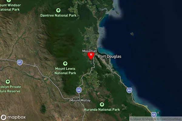 Shannonvale,Queensland Satellite Map