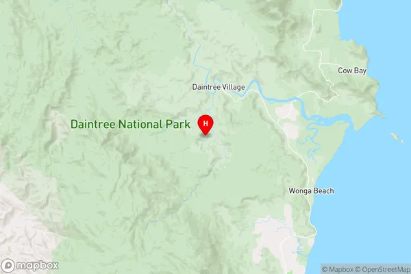 Stewart Creek Valley,Queensland Area Map