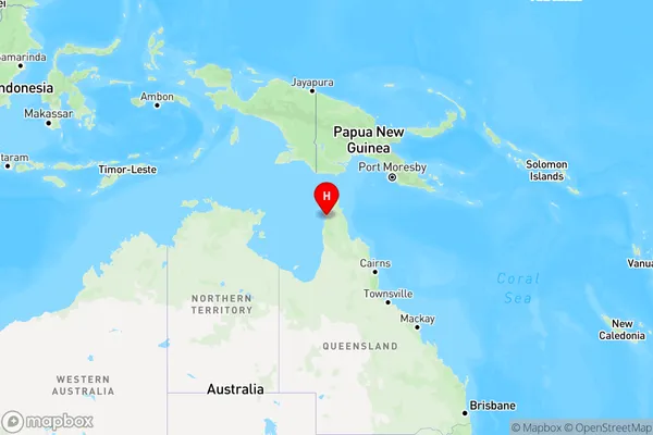 Evans Landing,Queensland Region Map