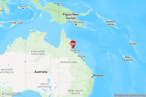 Wongaling Beach,Queensland Region Map