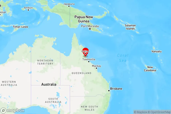 Dingo Pocket,Queensland Region Map