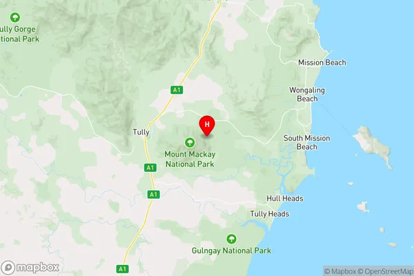 Mount Mackay,Queensland Area Map