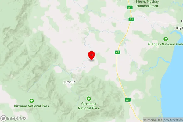 Murray Upper,Queensland Area Map