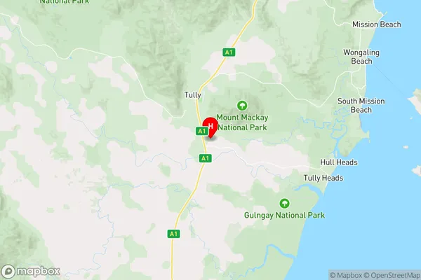 Silky Oak,Queensland Area Map