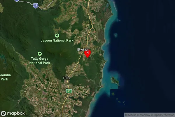 Granadilla,Queensland Satellite Map