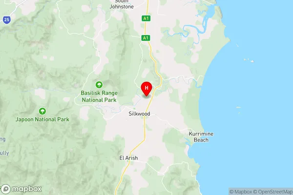 Goolboo,Queensland Area Map