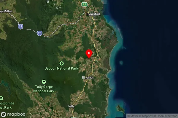 No 5 Branch,Queensland Satellite Map