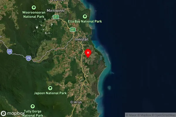 New Harbourline,Queensland Satellite Map