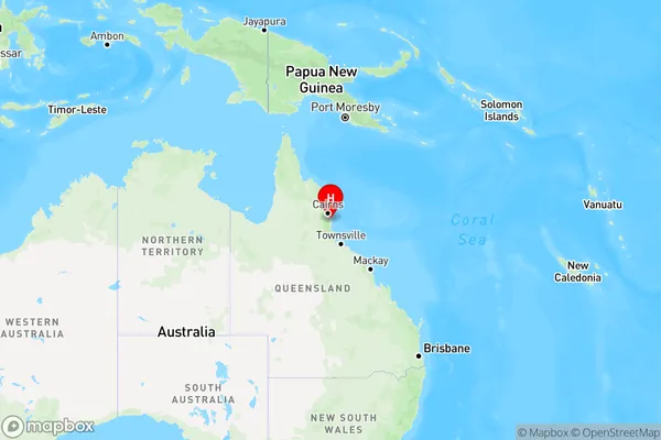 Eubenangee,Queensland Region Map