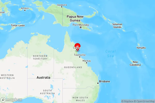 Flying Fish Point,Queensland Region Map