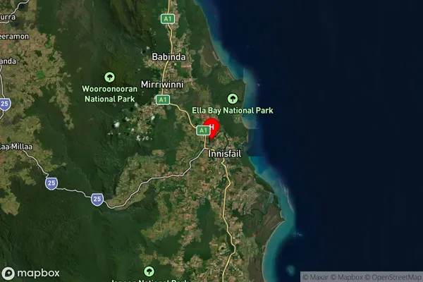 Goondi,Queensland Satellite Map