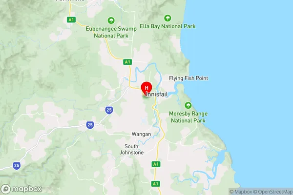 Goondi Hill,Queensland Area Map