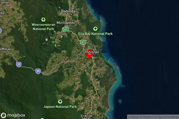 Mundoo,Queensland Satellite Map