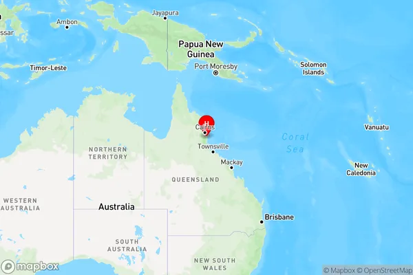 Obriens Hill,Queensland Region Map