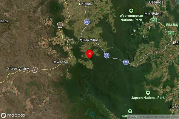 Palmerston,Queensland Satellite Map