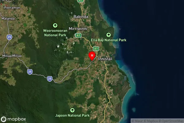 Stoters Hill,Queensland Satellite Map