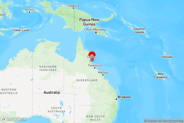 Webb,Queensland Region Map