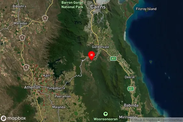 Goldsborough,Queensland Satellite Map