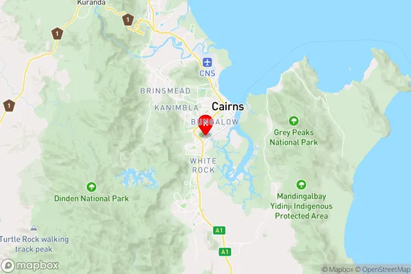 Woree,Queensland Area Map