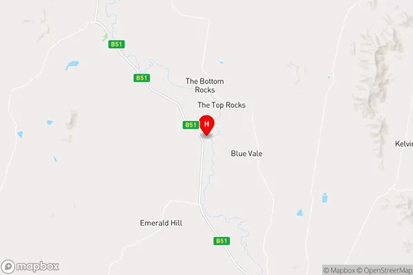 Blue Vale,New South Wales Area Map