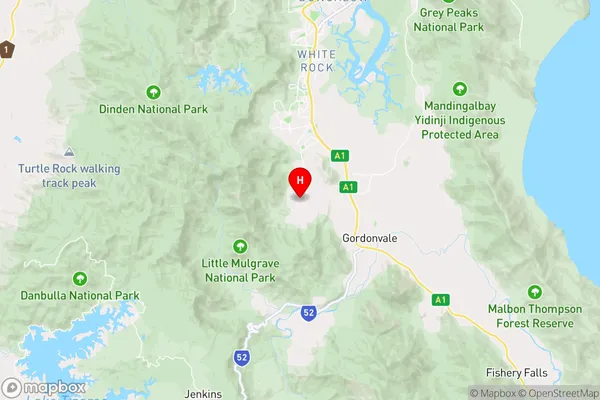 Mount Peter,Queensland Area Map