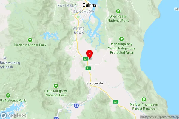 Wrights Creek,Queensland Area Map