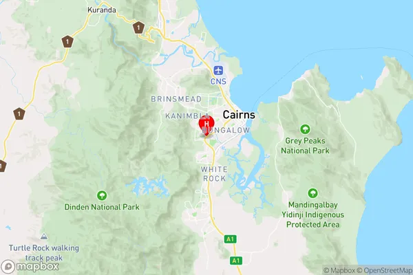 Earlville Bc,Queensland Area Map