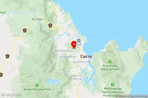 Edge Hill,Queensland Area Map