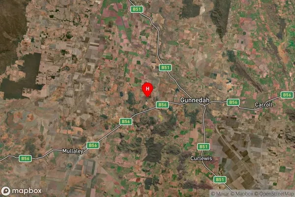 Coocooboonah,New South Wales Satellite Map