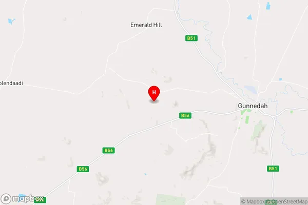 Coocooboonah,New South Wales Area Map