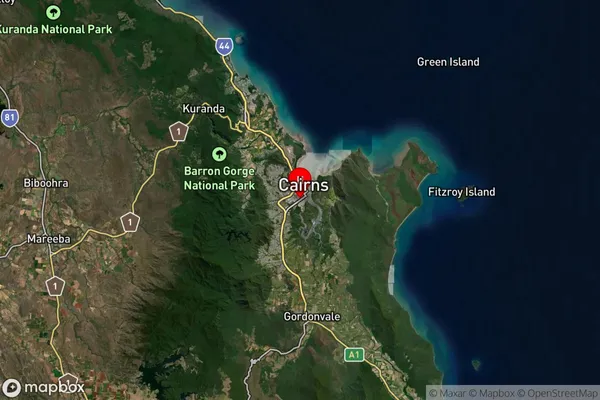 Portsmith,Queensland Satellite Map