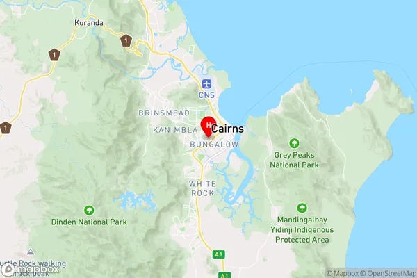 Westcourt,Queensland Area Map