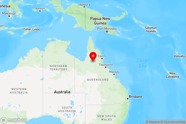 Abingdon Downs,Queensland Region Map