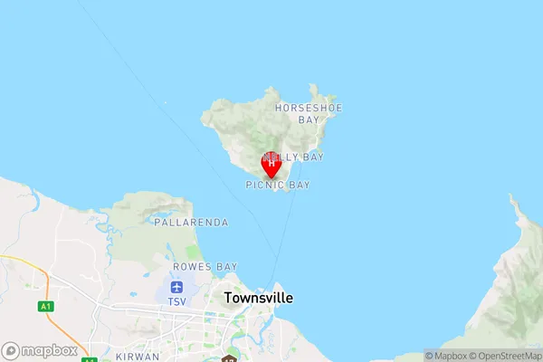 Picnic Bay,Queensland Area Map