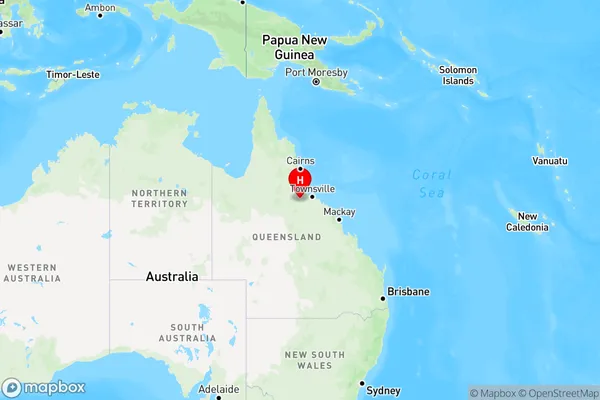 Basalt,Queensland Region Map