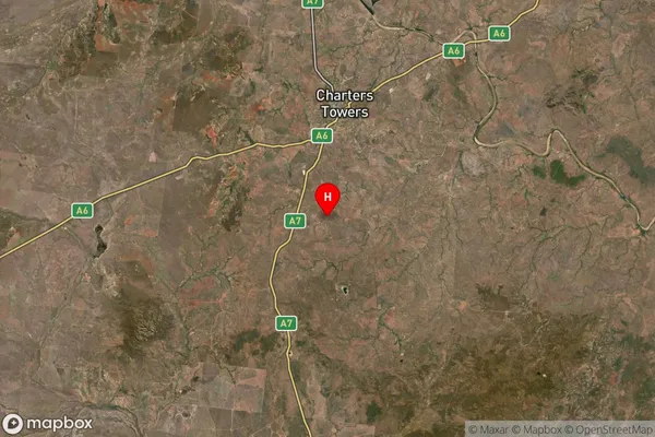 Seventy Mile,Queensland Satellite Map