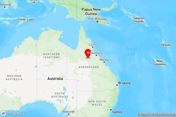 Porcupine,Queensland Region Map