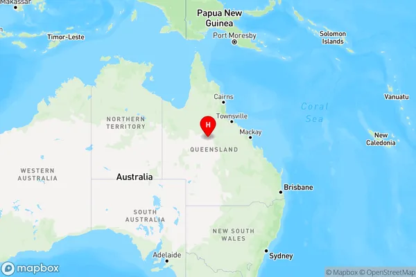 Stamford,Queensland Region Map