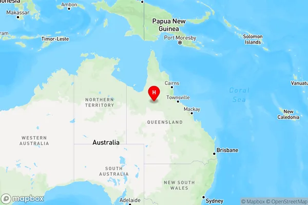 Victoria Vale,Queensland Region Map