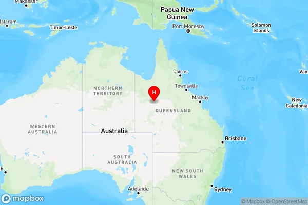 Mckinlay,Queensland Region Map