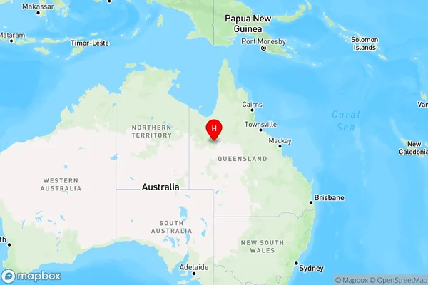 Oorindi,Queensland Region Map