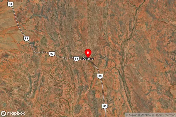 Dajarra,Queensland Satellite Map