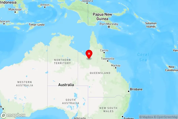 Fielding,Queensland Region Map