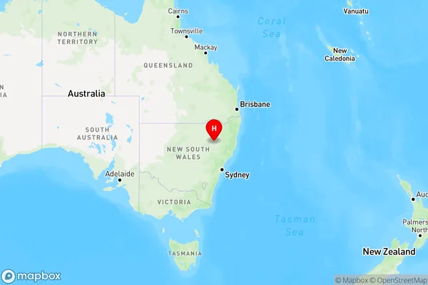 Meermaul,New South Wales Region Map