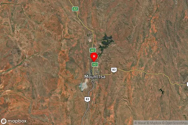 Kalkadoon,Queensland Satellite Map