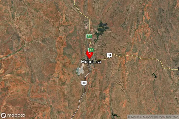 Miles End,Queensland Satellite Map