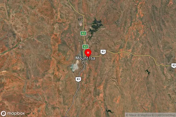 Townview,Queensland Satellite Map