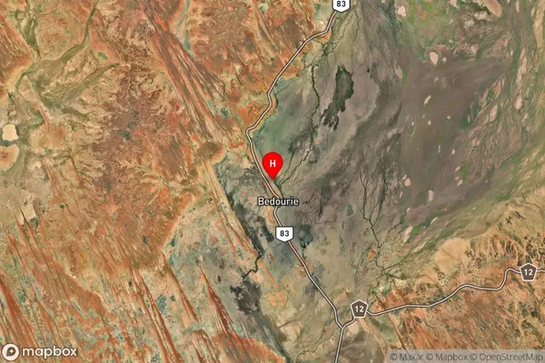 Bedourie,Queensland Satellite Map