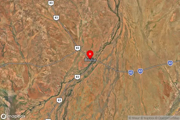 Boulia,Queensland Satellite Map