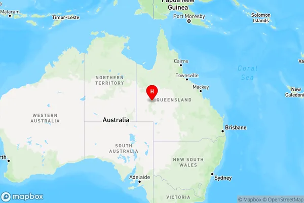 Min Min,Queensland Region Map